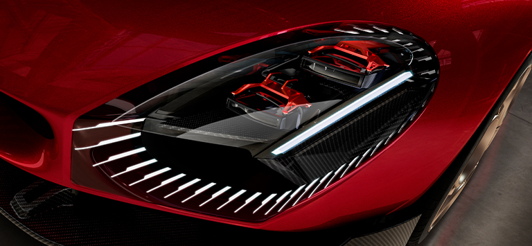 Högteknologiska strålkastar-juveler