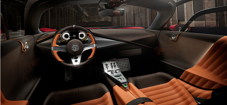 Lysande kabinkänsla av att styra ett jetflygplan